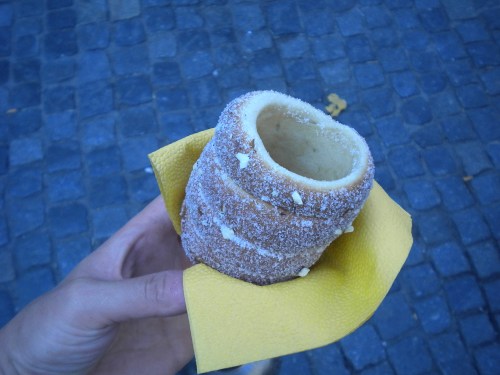 Food 3 - Twisty Doughy Thing about to be eaten