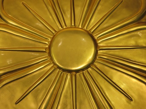 Osaka Castle 31 - Golden Leaf