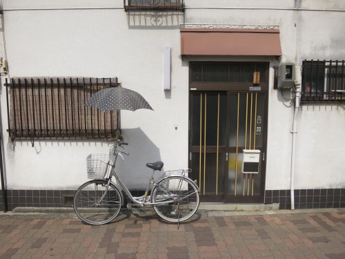Random 1 - Bicycle against wall