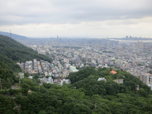 Shin-Kobe Ropeway 35 - View from Car