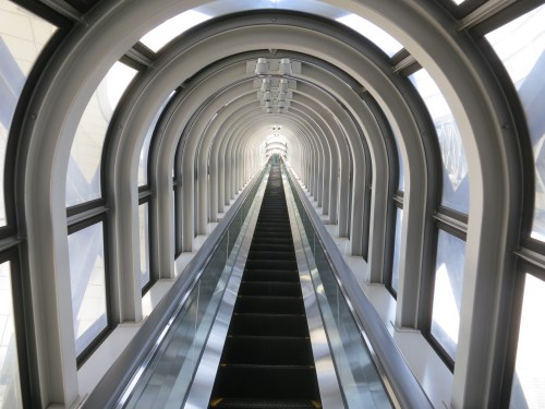 Umeda Sky Building 5 - Escalator Up to Observatory