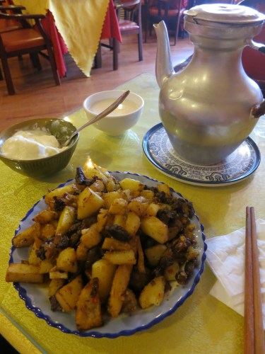 Food 6 - Yak Meat, Yogurt, and Butter Tea