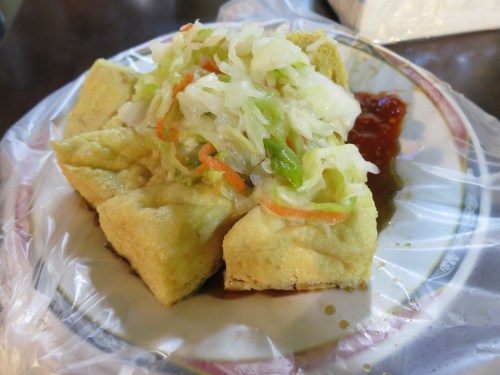 Stinky Tofu, the fried version