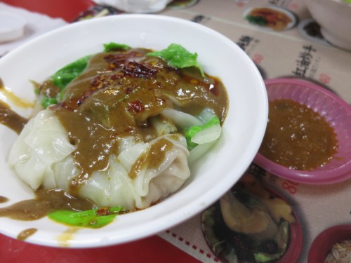 Spicy Wontons - not necessarily Taiwanese, but still excellent