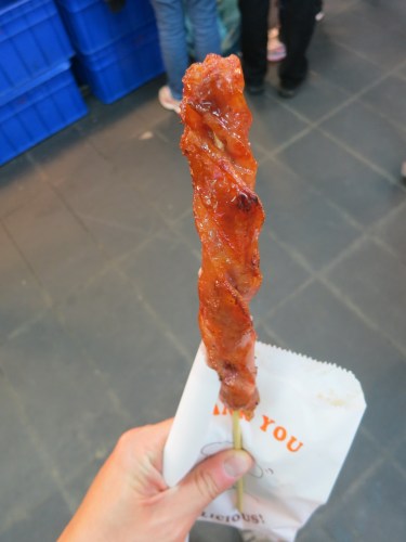 The sweet and sassy taste of a Taiwanese sausage