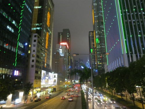 Hong Kong 1 - Streets at Night