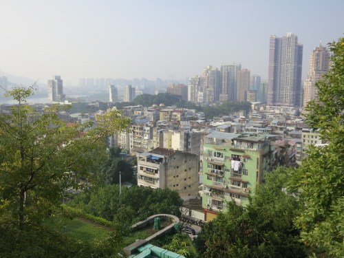 The city's skyline as seen from the top of the Mount Fortress