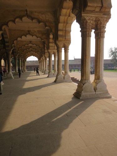 Agra Fort 42 - Arch Shadows