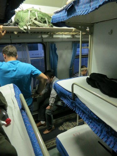 Overnight sleepers – still my arch nemesis (luckily, this was a train, which is marginally better than a night but)