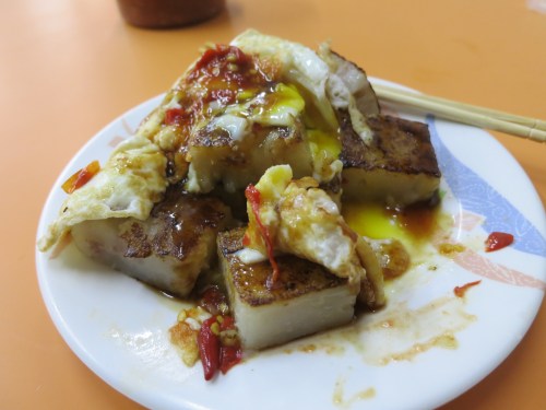 A hearty breakfast in Taiwan