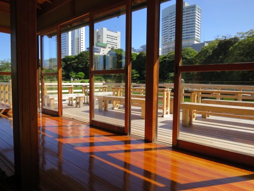 Matsu-no-ochaya 2 - View over garden