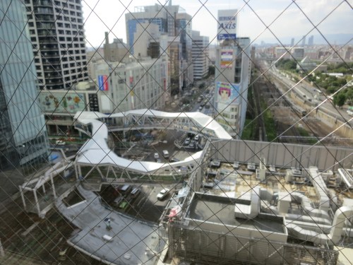 Osaka 6 - View from restaurant in MIO Plaza