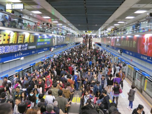 The crowded subways of places like Tokyo, Beijing, Seoul, and Taipei is the stuff of legend, and with good reason, too!