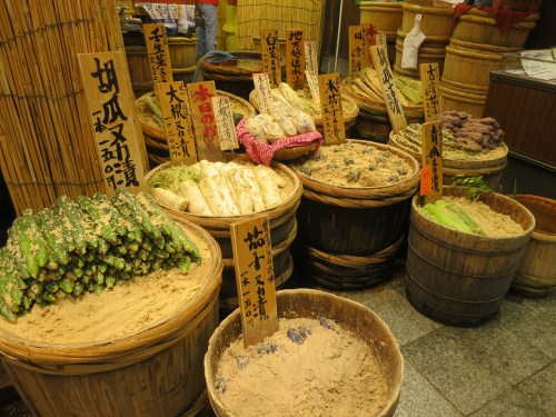 Miso-marinated ingredients, too