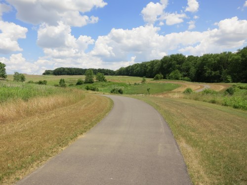 As usual, if there is a park with walking/hiking trails anywhere nearby, that is likely where you'll find me