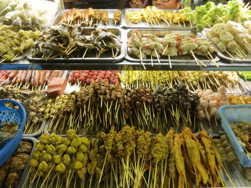 A look at the variety of ingredients available, with the pick-and-point method being the best way to indulge