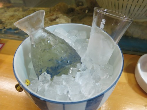 It is harder to find, but there are also a few brands of jizake, or local sake, available on the island, too