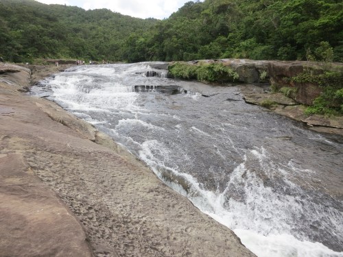 Kanbira Falls, just up river from the Mariyudu falls seen above