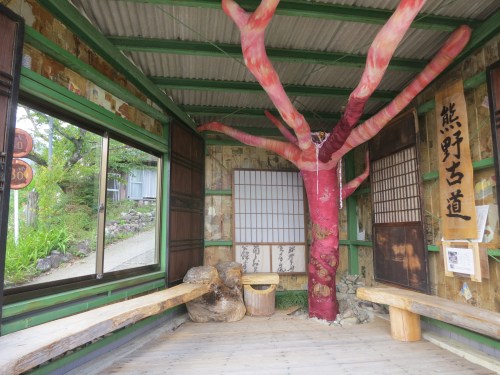 There are a variety of shelters and rest areas along the way – some are a bit more funky and unique than others