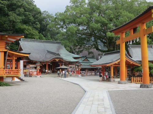The grounds of the Kumano Nachi Taisha