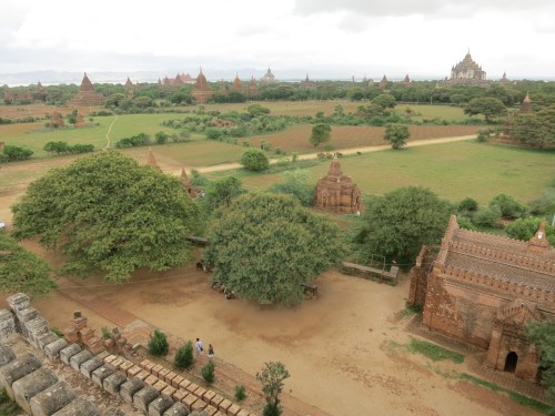The view from Shew-san-daw Pagoda