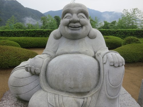 A love smiling Buddhas