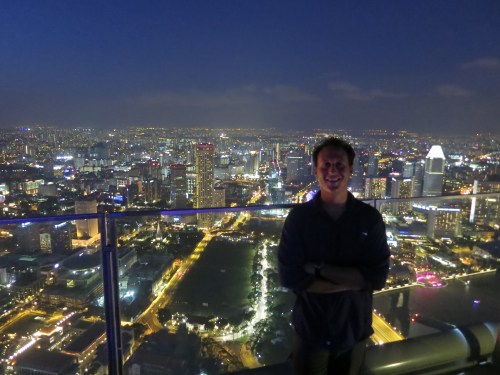 A photo of me taken on the last night of my 2+ year "Round-the-World" trip
